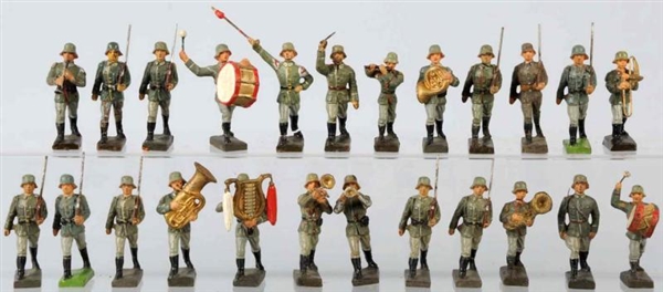 LOT OF 24: LINEOL GERMAN BAND & MARCHING GROUP.   
