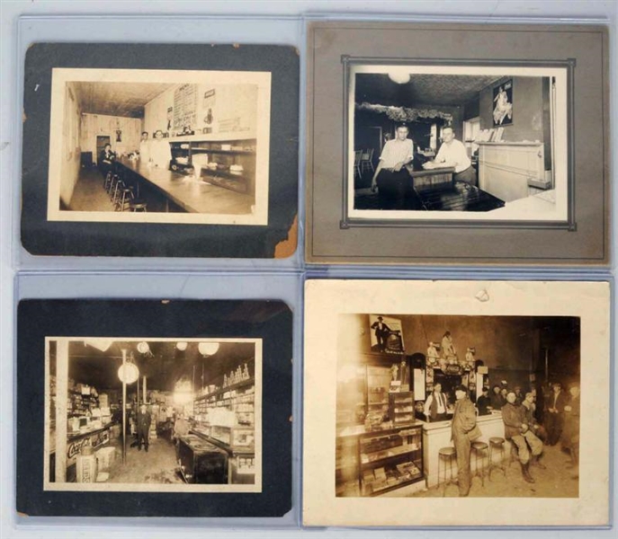 LOT OF 4: ASSORTED COKE PHOTOGRAPHS.              