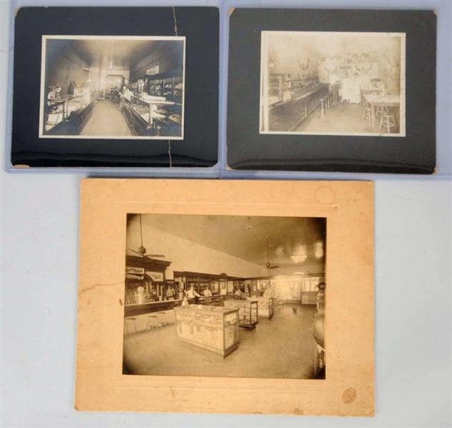 LOT OF 3: ASSORTED COKE PHOTOGRAPHS.              