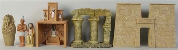 LOT OF 6: KING & COUNTRY EGYPTIAN DIORAMA PIECES. 