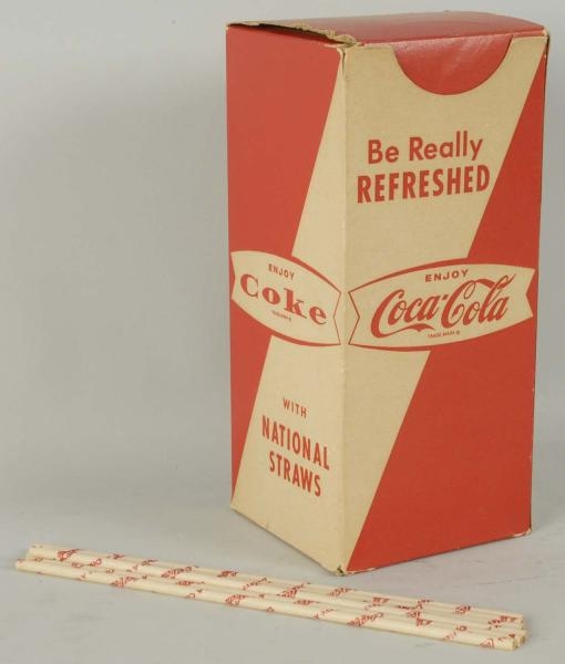 1960S COCA-COLA STRAW BOW.                        