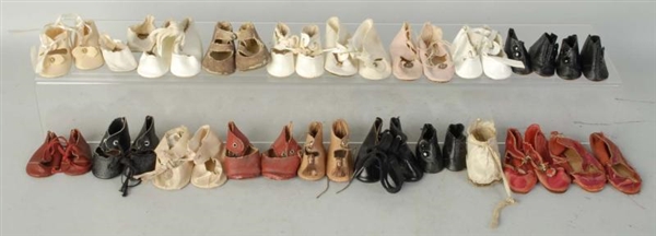 LOT OF DOLL SHOES.                                