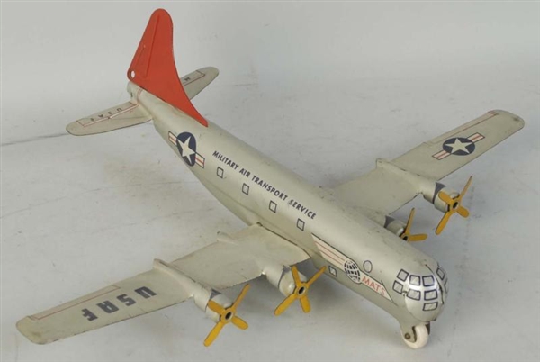 PRESSED STEEL WYANDOTTE MILITARY AIRPLANE TOY.    