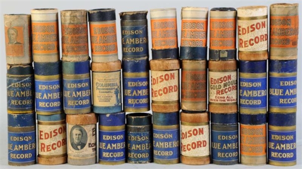 ASSORTED CYLINDER RECORDS.                        