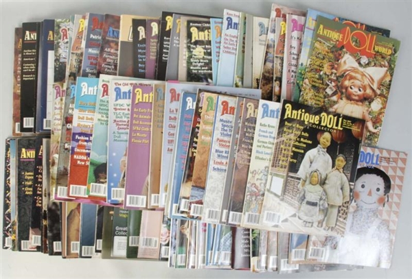 LOT OF 87: DOLL MAGAZINES.                        