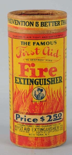 FIRST AID FIRE EXTINGUISHER.                      