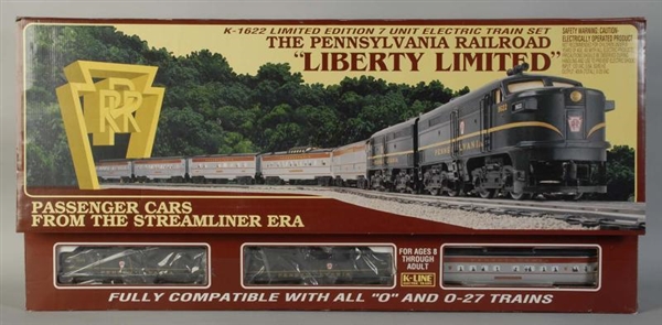 K-LINE LIBERTY LIMITED PASSENGER TRAIN SET.       