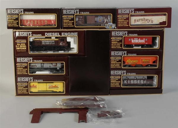 K-LINE HERSHEYS FREIGHT TRAIN SET.               