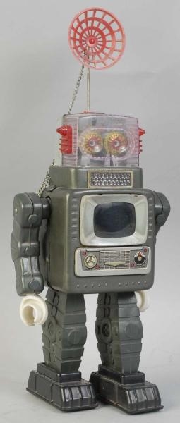 BATTERY-OPERATED TELEVISION ROBOT.                