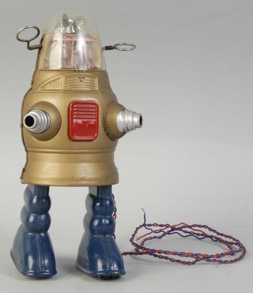 BATTERY-OPERATED PUG ROBBY ROBOT TOY.             