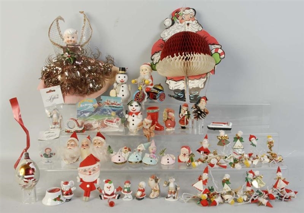 LARGE LOT OF CHRISTMAS ITEMS.                     