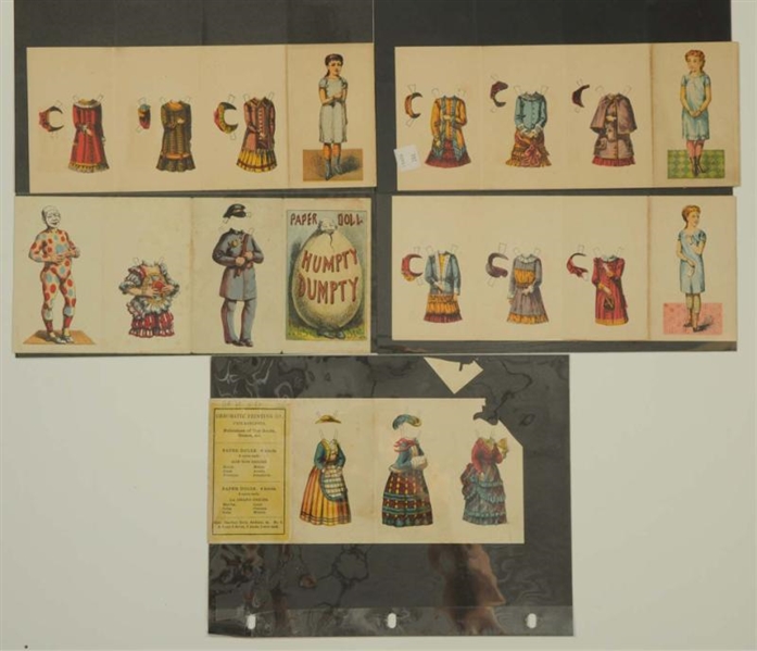 VICTORIAN PAPER DOLLS.                            