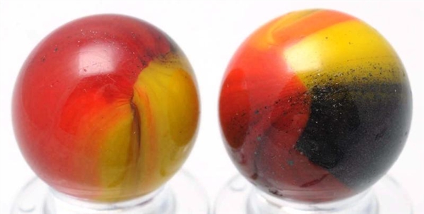 LOT OF 2: AKRO AGATE ROYAL MARBLES.               