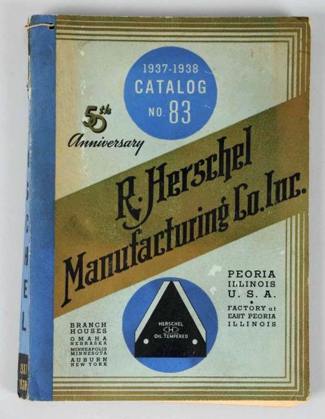 1937 HERSCHEL AGRICULTURAL IMPLEMENTS SAMPLE CASE 