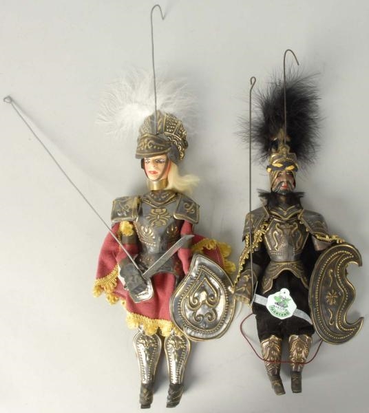 LOT OF 2: SICILIAN PUPPETS.                       