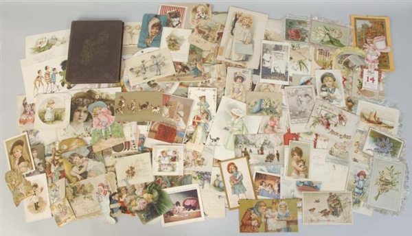 LOT OF 100+ TRADE CARDS & BOOKLETS.               