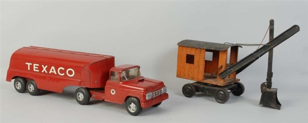 LOT OF 2:AMERICAN MADE PRESSED STEEL VEHICLES.    