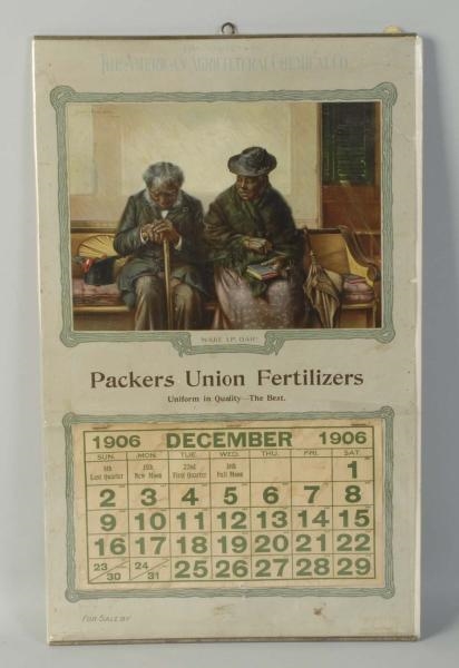 PACKERS UNION FERTILIZERS 1906 CALENDAR.          