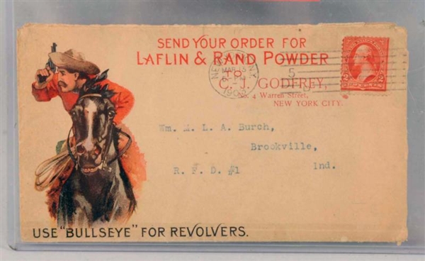 1903 LAFLIN & RAND COVER.                         