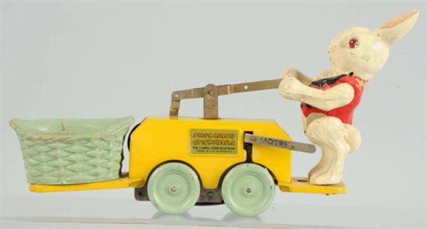 LIONEL PETER RABBIT CHICK-MOBILE TOY.             