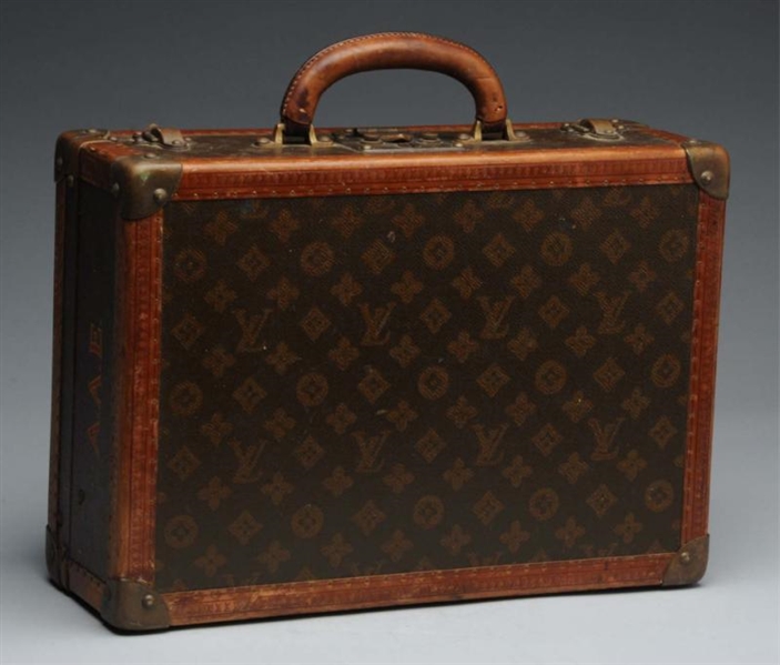 FRENCH LOUIS VUITTON SUITCASE.                    