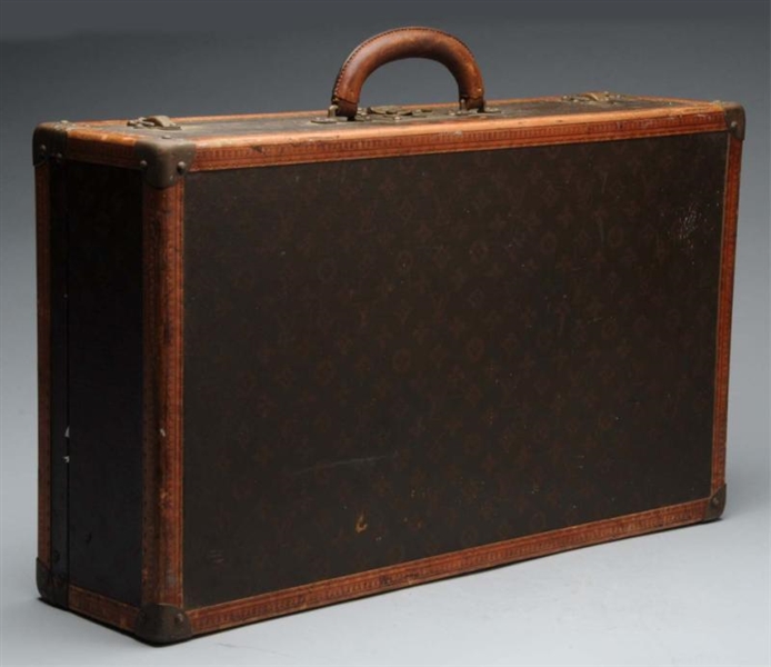 FRENCH LOUIS VUITTON SUITCASE.                    