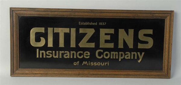 LOT OF 3: INSURANCE SIGNS.                        