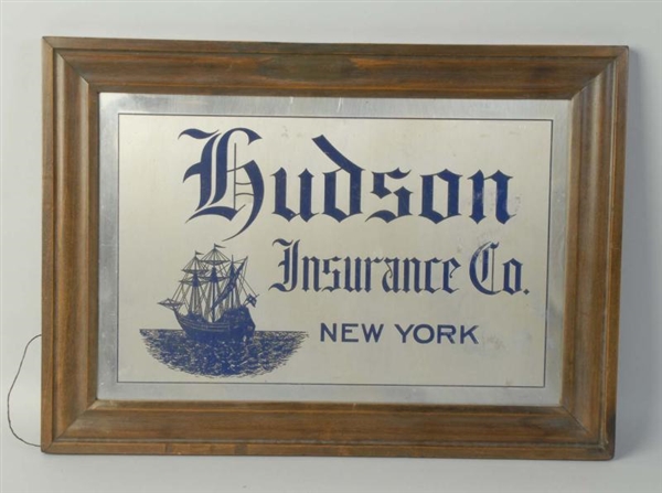 TIN HUDSON INSURANCE COMPANY OF NEW YORK SIGN.    