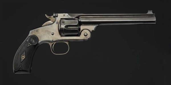 SMITH AND WESSON .44 CAL. REVOLVER.               