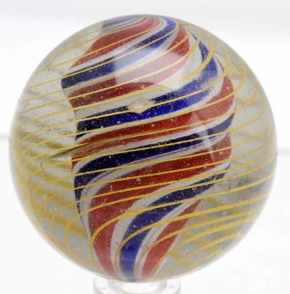 OUTSTANDING SOLID CORE SWIRL MARBLE.              