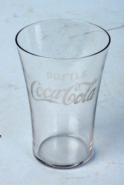 C.1910 COCA-COLA FLARE GLASS.                     
