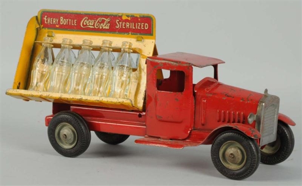 1932 COCA-COLA METALCRAFT TRUCK WITH RUBBER WHEEL 