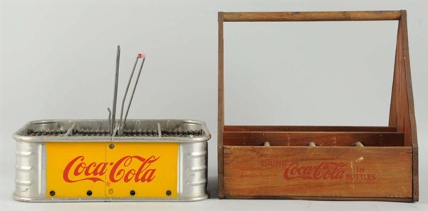 LOT OF 2: COCA-COLA BOTTLE CARRIERS.              