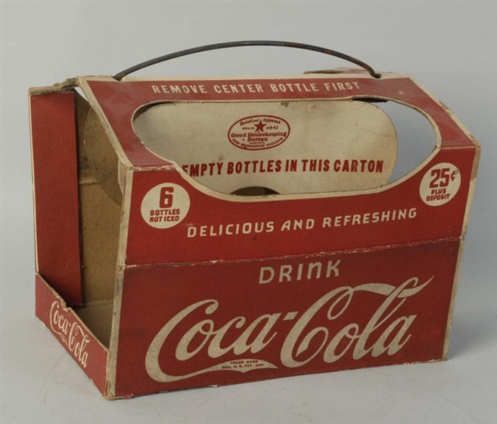 1930S COCA-COLA 6-PACK CARRIER.                   