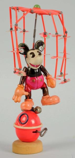 PRE-WAR CELLULOID MICKEY MOUSE WHIRLIGIG .        