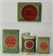 LOT OF 4: LUCKY STRIKE TOBACCO TINS.              