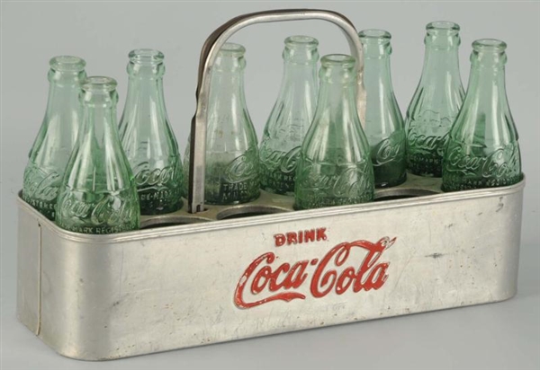 1940S-50S COCA-COLA UNCOMMON 12-PACK CARRIER.     