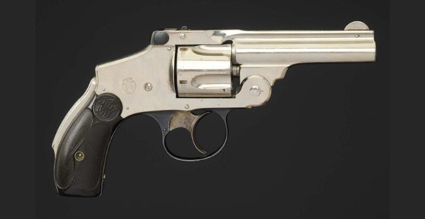 SMITH AND WESSON .38 CAL. HAMMERLESS REVOLVER**.  