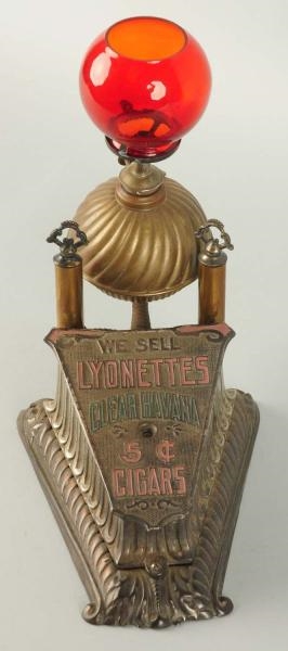 LYONETTES HAVANNAH CIGAR CUTTER & LAMP.           