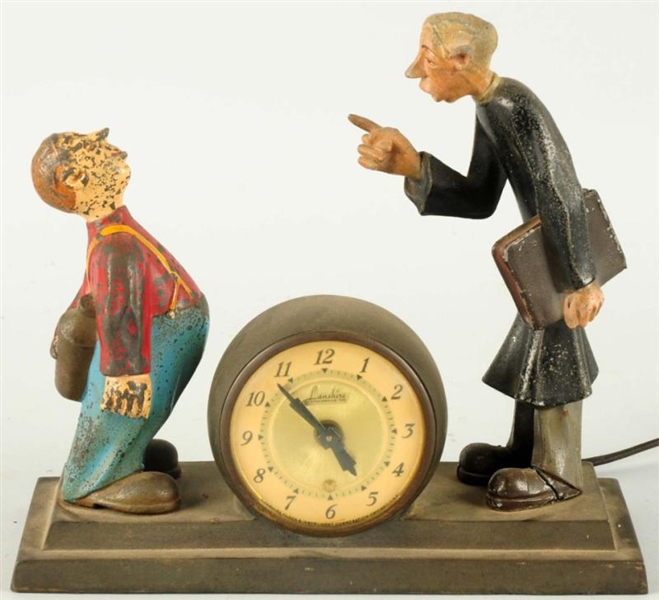 EARLY FIGURAL CLOCK.                              