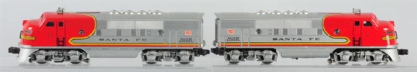 LOT OF 2: LIONEL SANTA FE ENGINE WITH BOX.        
