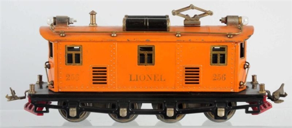 ORANGE LIONEL ENGINE NO. 256.                     