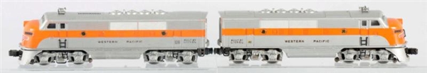 LOT OF 2: LIONEL WESTERN PACIFIC ENGINES.         