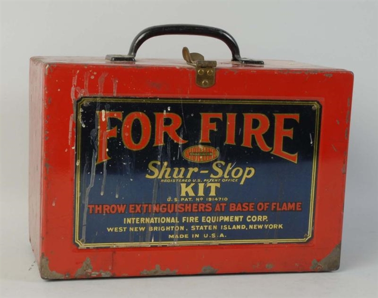 SHUR-STOP FIRE EXTINGUISHER KIT.                  