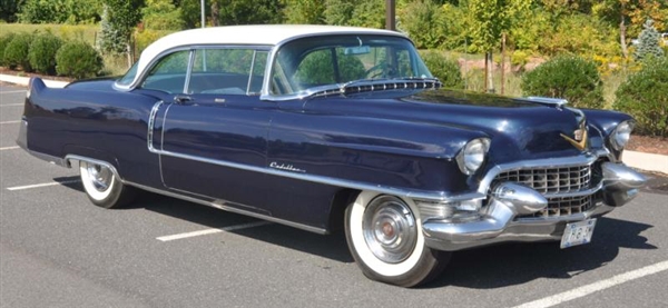 1955 CADILLAC SERIES 62 COUPE.                    