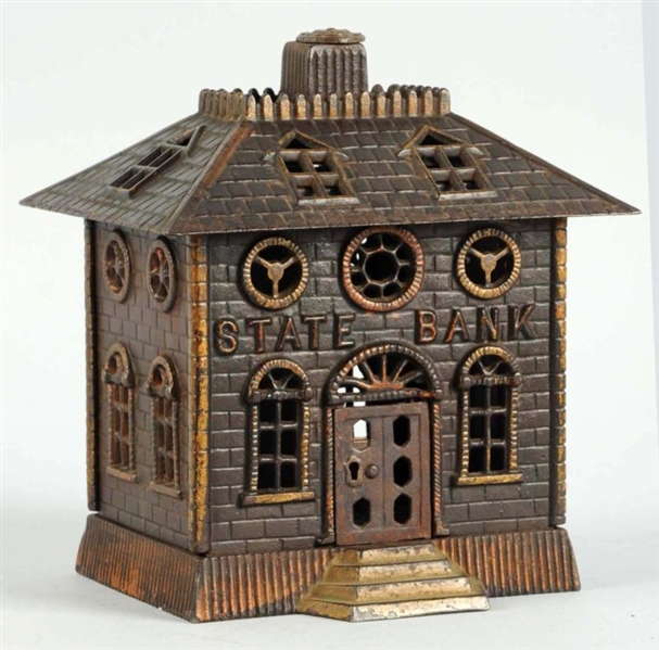 CAST IRON STATE BUILDING BANK.                    