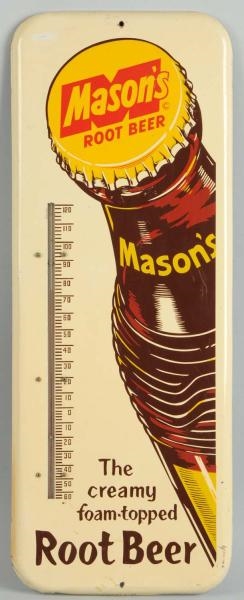 1940S MASONS ROOT BEER THERMOMETER.              