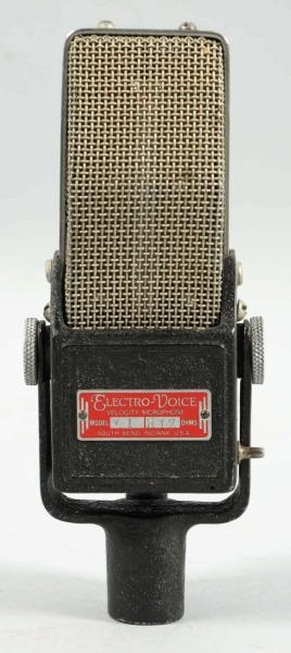 1950S ART DECO ELECTRO-VOICE RIBBON MICROPHONE.   