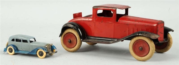 LOT OF 2: AMERICAN MADE CAR TOYS.                 
