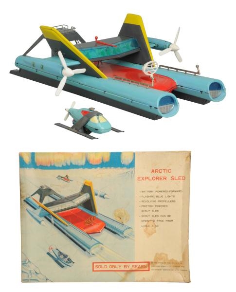 ARCTIC EXPLORER SLED WITH BOX.                    